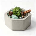 Industrial Woodland Hexagonal Concrete Aromatherapy Diffuser Set