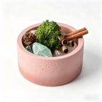 Blush Pink Industrial Woodland Aromatherapy Diffuser Set
