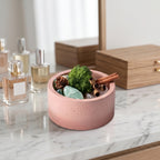 Blush Pink Industrial Woodland Aromatherapy Diffuser Set